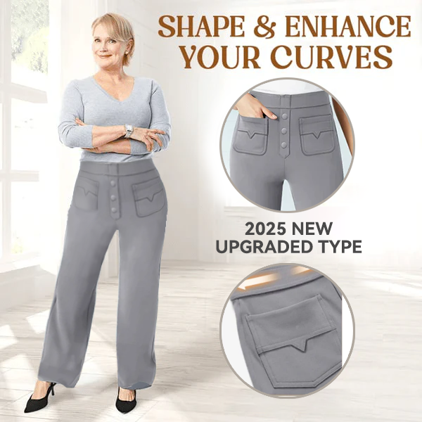 💖2025 NEW TYPE SALE 50% OFF💷Women's Casual High Waist Stretch Pants(The more you buy, the higher the discount)