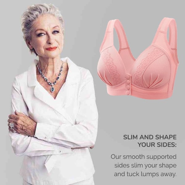 🔥Buy 1 and get 2 free🔥Front button Breathable skin-friendly cotton bra