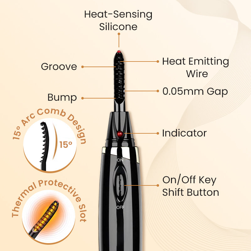 🎉2025 Hot Promotion 50% OFF🔥Heated Lash Curling Tool