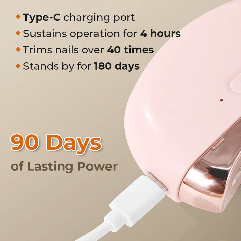 đ Hot Sale 49%OFFđ„3 in 1 Automatic Electric Nail Clipper with PolishingăSafe and convenientă