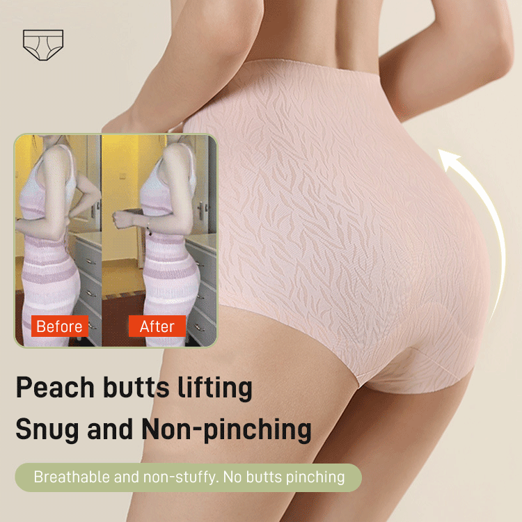 Buy 1 Get 2 Free (3 Packs)_No Trace High Waist Butt Lifting Underwear