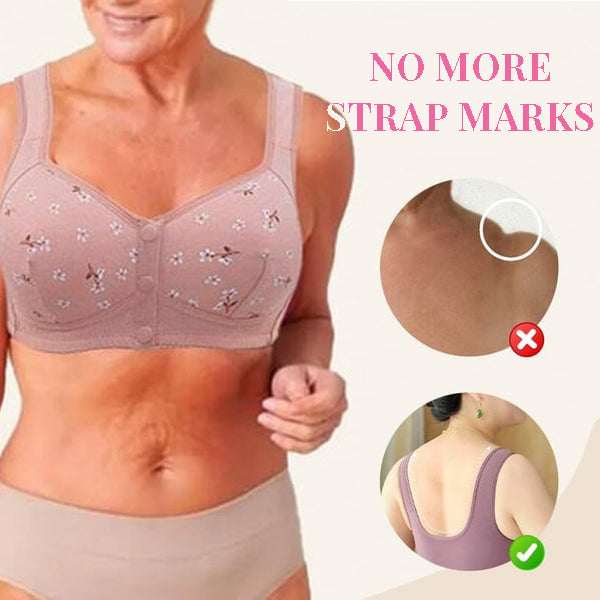 Comfortable & Convenient Front Button Bra