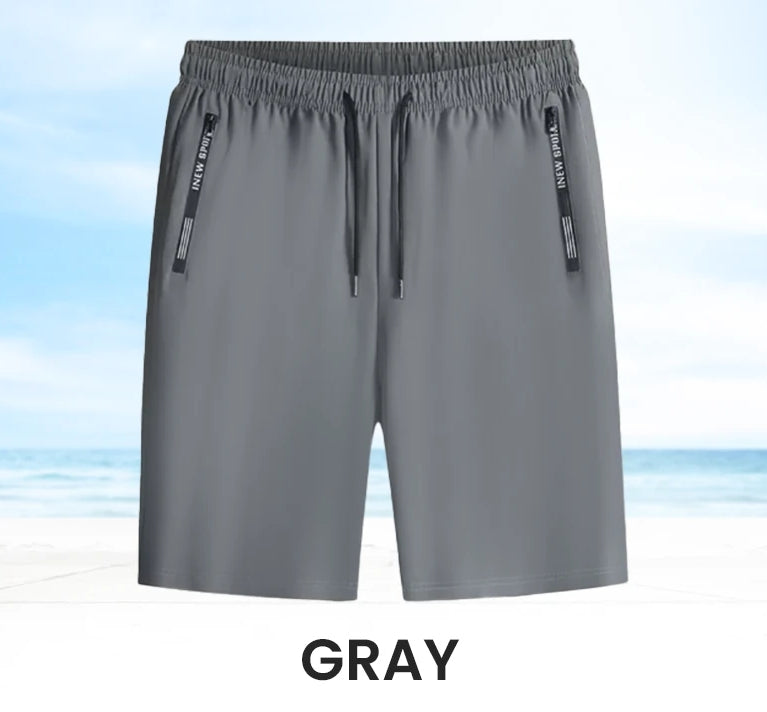 Next-Day Delivery - Hot Sale🔥Unisex Ice Silk Quick Drying Stretch Shorts