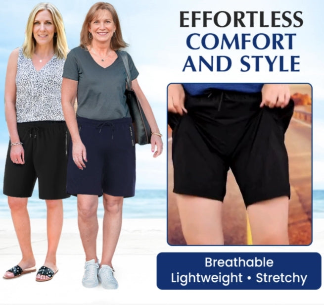 Next-Day Delivery - Hot Sale🔥Unisex Ice Silk Quick Drying Stretch Shorts