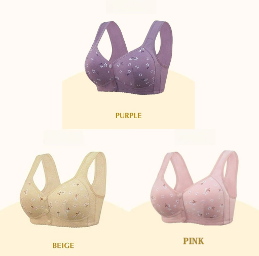 Comfortable & Convenient Front Button Bra