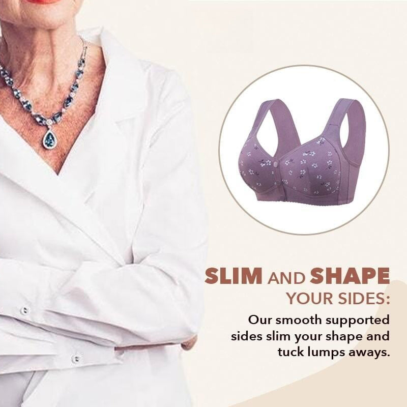 Comfortable & Convenient Front Button Bra