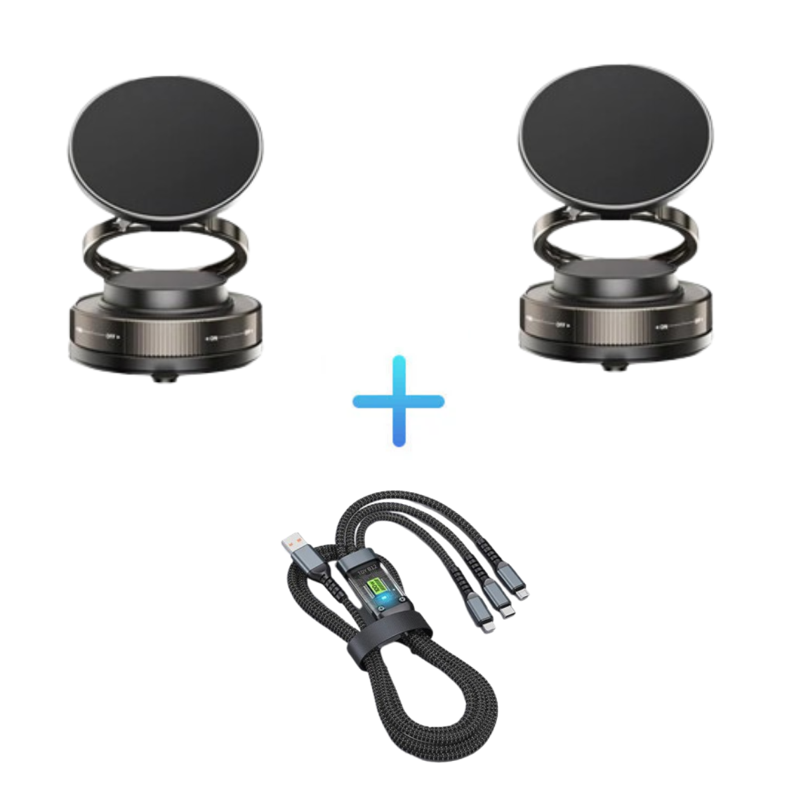 š„Limited Sale 60%OFFš360° Adjustable Vacuum Magnetic Phone Holderš±š