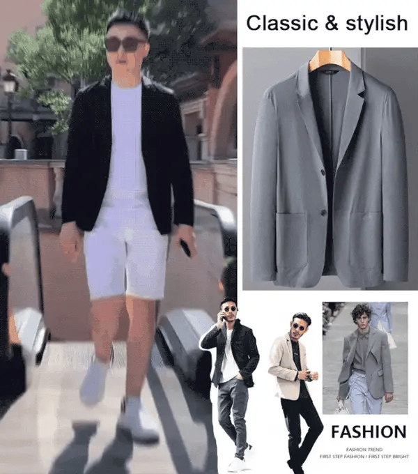 🔥Hot Sale🔥2025 Men's Lightweight Suit Jacket👔