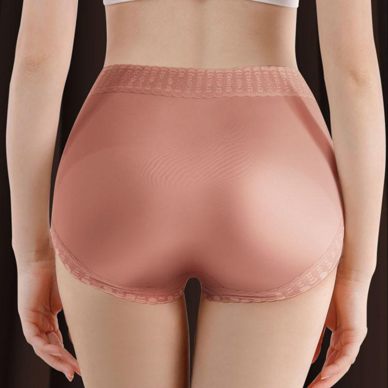 🌷BUY 2 GET 1 FREE🌷Sexy Tummy Control Hip Lifting Seamless Ice Silk Panties(The more you buy, the higher the discount)