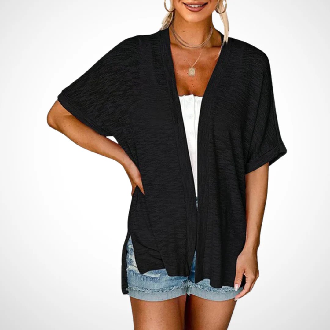 Summer Hot Sale 50% OFF🔥2025 New Stylish Flowy Short Sleeve Cardigan