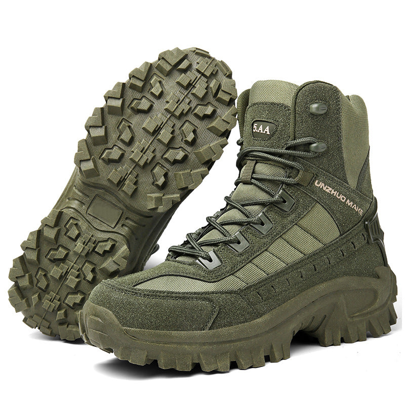 Waterproof and Non-Slip High Top Tactical Sports Boots