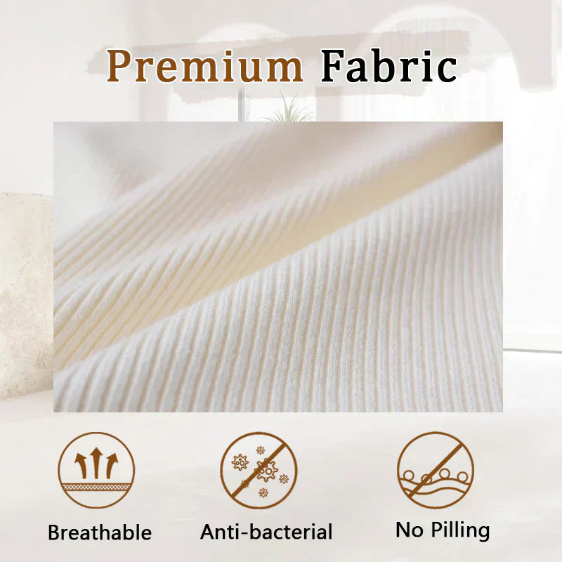 🔥Limited Time Sale 37% OFF🎁V-Neck Casual Slit Knitted Two-Piece Set