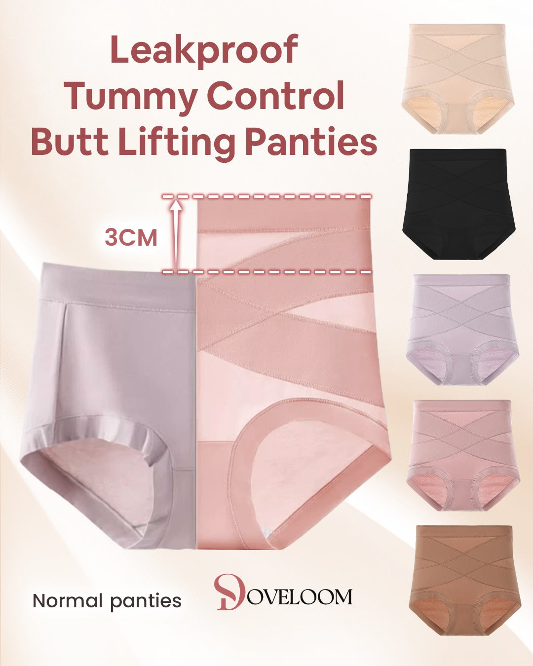 🌷Last Day-70% Off💥Ultimate Comfort Leakproof and Shaping Panties