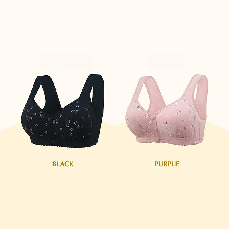 Comfortable & Convenient Front Button Bra