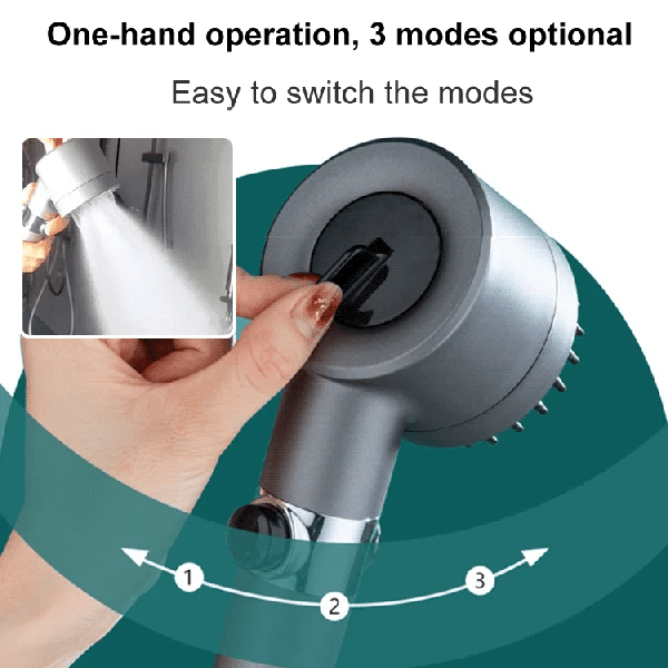 Multi-functional High Pressure Shower Head Set