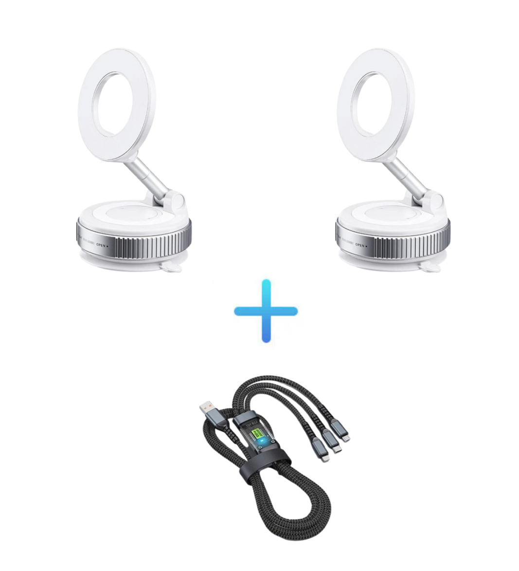 š„Limited Sale 60%OFFš360° Adjustable Vacuum Magnetic Phone Holderš±š