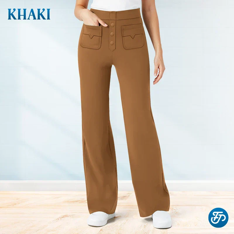💖2025 NEW TYPE SALE 50% OFF💷Women's Casual High Waist Stretch Pants(The more you buy, the higher the discount)