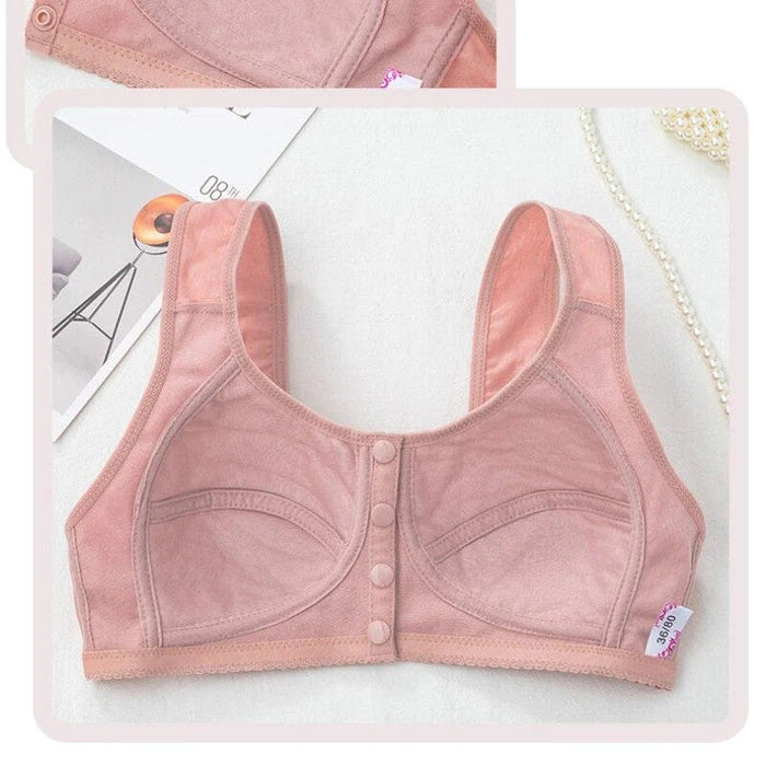 đ„Buy 1 and get 2 free đ„Seamless underwear with front buttons Comfortable cotton bra for women