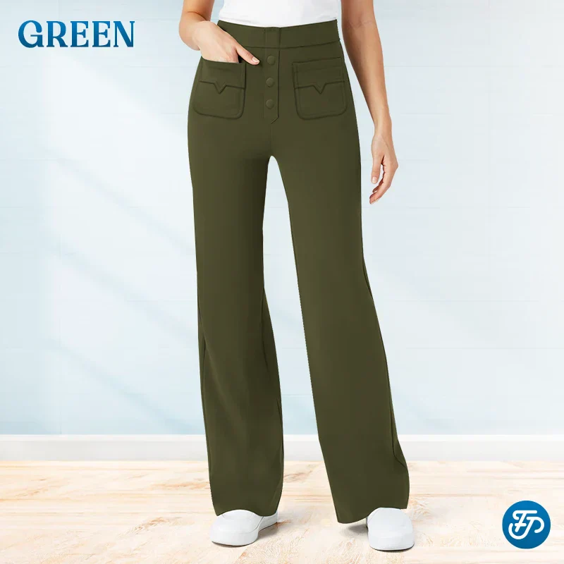 💖2025 NEW TYPE SALE 50% OFF💷Women's Casual High Waist Stretch Pants(The more you buy, the higher the discount)