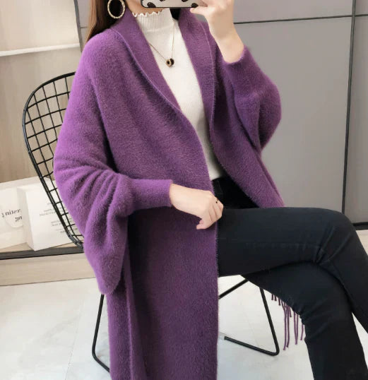 🎁Limited Discount 49%OFF⏳Women's Long Sleeve Casual Tassel Shawl Coat