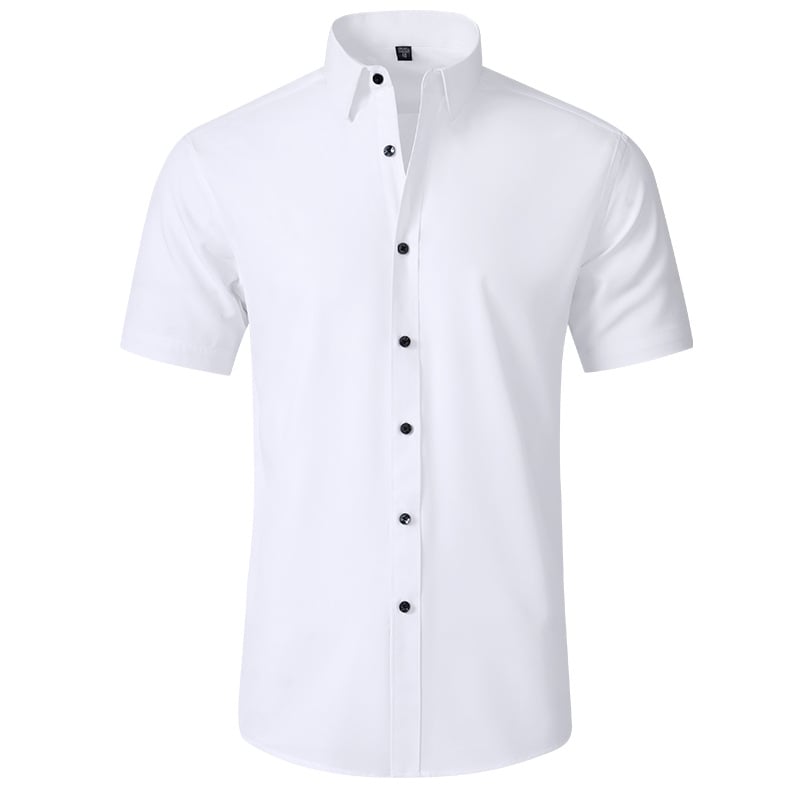 ⏰HOT SALE 50% OFF🔥STRETCH NON-IRON ANTI-WRINKLE SHIRT💕Summer must-have short-sleeved shirt