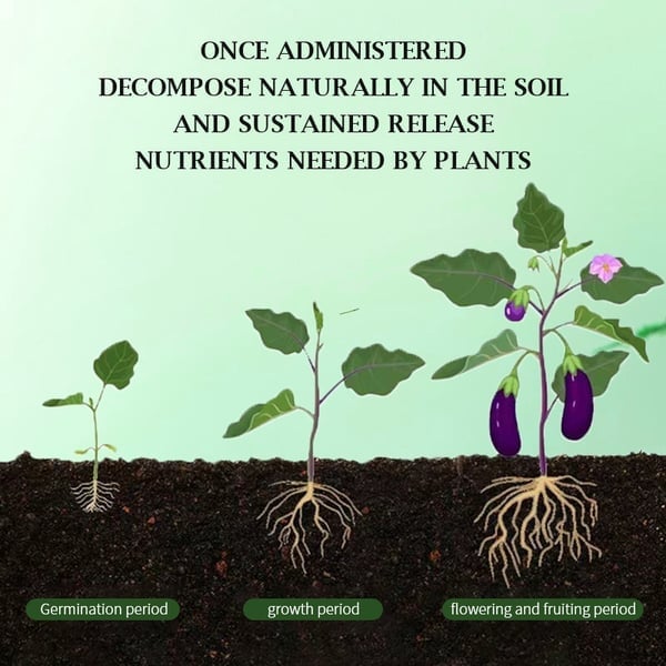 🔥2025 Hot Sale 49%OFF 🌞Home Gardening Universal Slow-Release Tablet Organic Fertilizer