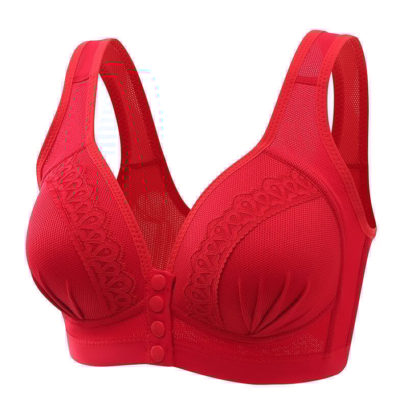🔥Buy 1 and get 2 free🔥Front button Breathable skin-friendly cotton bra