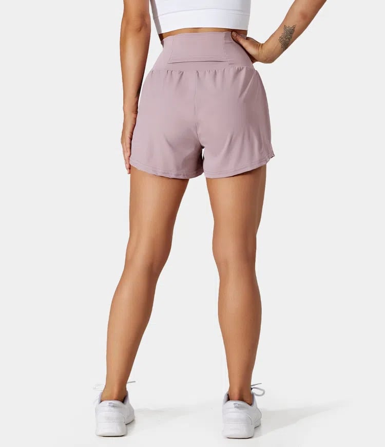 ✨️2025 Hot Sale 49% OFF🥰High Waisted 2-in-1 Yoga Shorts & Side Pockets