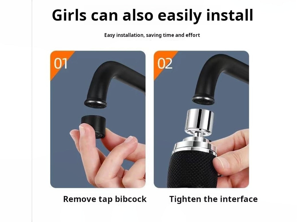 đ„Limited Time 50% OFFđ„360-Degree Swivel Splash-Proof Faucet Aerator