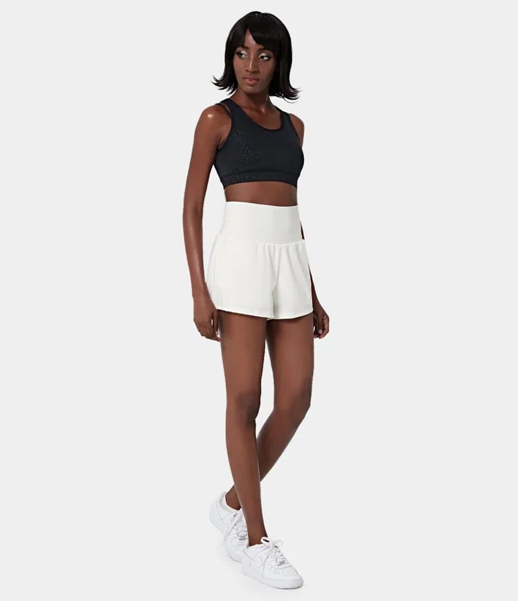 ✨️2025 Hot Sale 49% OFF🥰High Waisted 2-in-1 Yoga Shorts & Side Pockets
