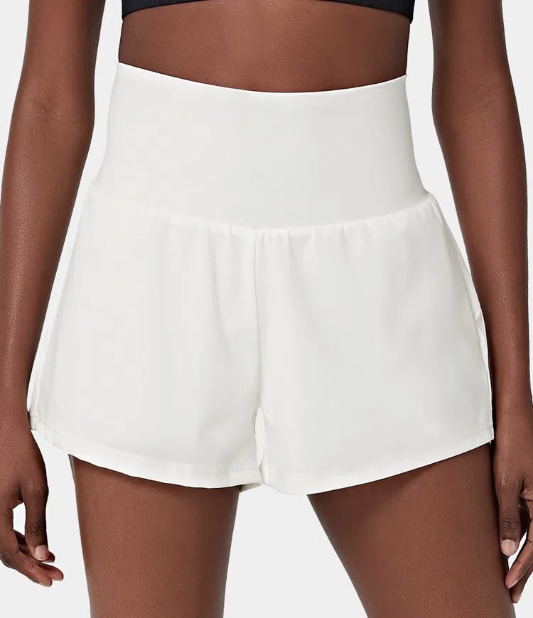 ✨️2025 Hot Sale 49% OFF🥰High Waisted 2-in-1 Yoga Shorts & Side Pockets