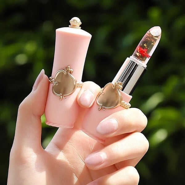 💋Crystal Jelly Flower Color Changing Lipstick💄