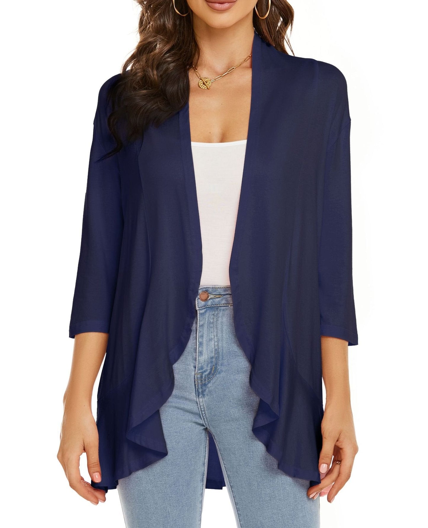 🔥Last Day 50% Off✨Women's Casual Lightweight Open Front