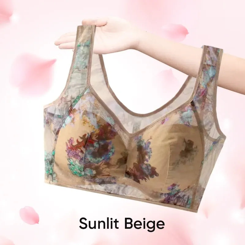 🔥🌸2025 New Lace Buttonless Comfortable Bra