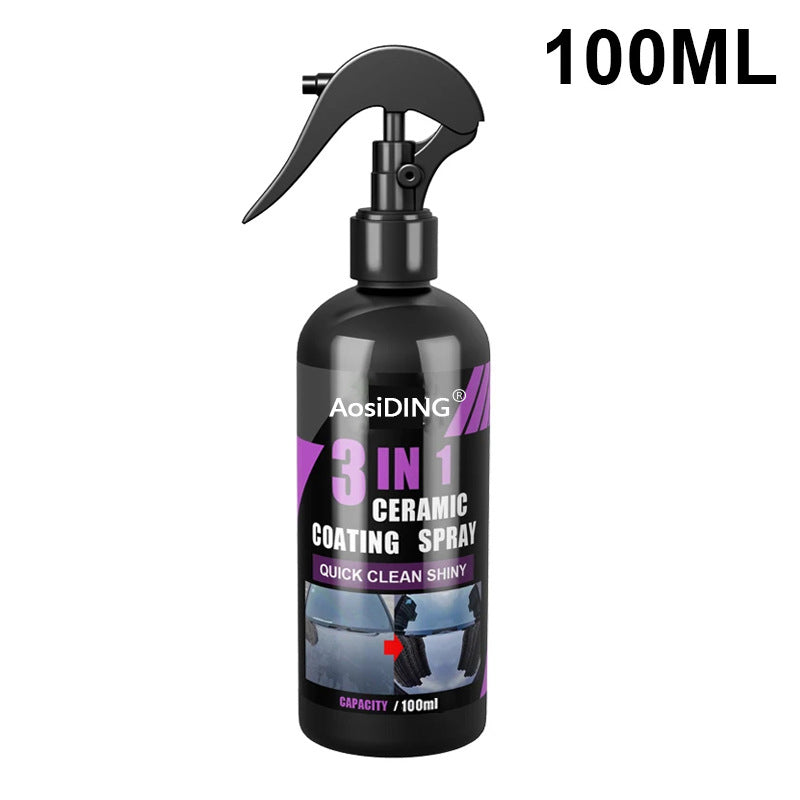 Next-Day Delivery🚘Last Day 50% OFF✨3-in-1 Automotive Ceramic Coating Spray