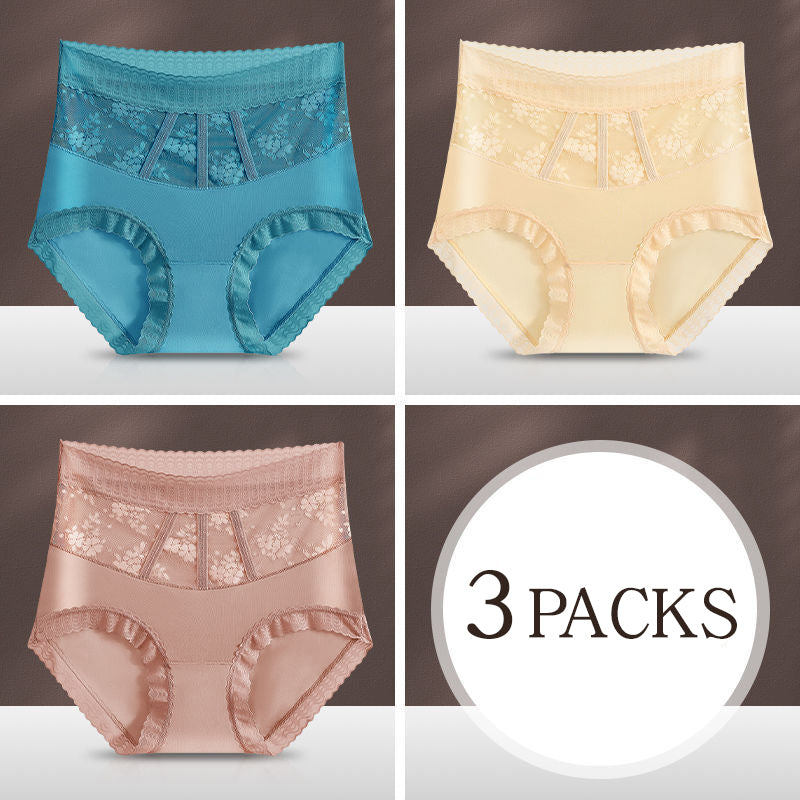 🌷BUY 2 GET 1 FREE🌷Sexy Tummy Control Hip Lifting Seamless Ice Silk Panties(The more you buy, the higher the discount)