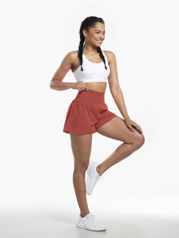 ✨️2025 Hot Sale 49% OFF🥰High Waisted 2-in-1 Yoga Shorts & Side Pockets