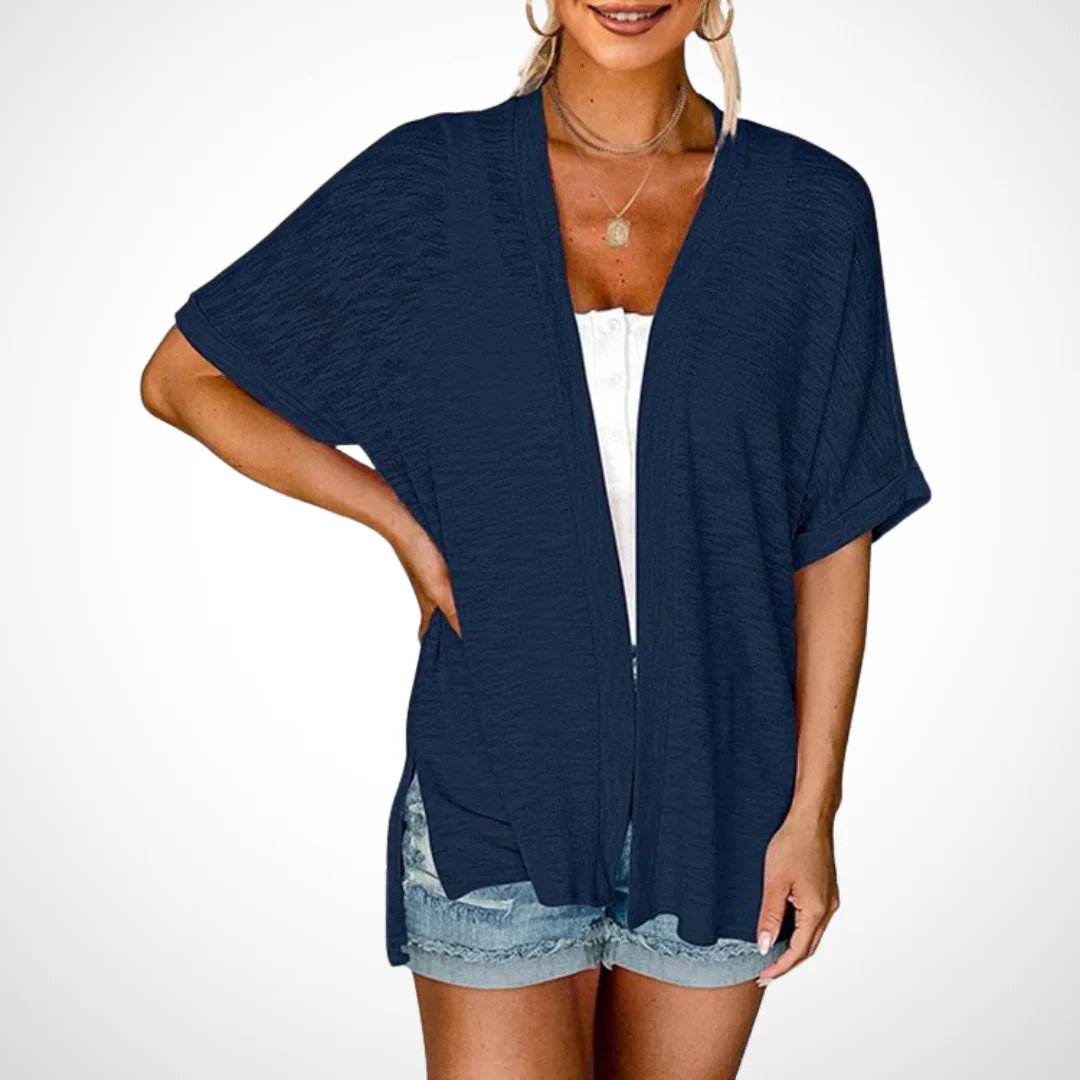 Summer Hot Sale 50% OFF🔥2025 New Stylish Flowy Short Sleeve Cardigan