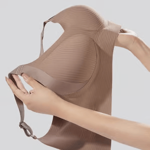 🎁Buy 1 Get 3 Packs💕Women's Ribbed Push Up Adjustable Wireless Bra