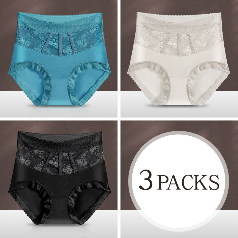 🌷BUY 2 GET 1 FREE🌷Sexy Tummy Control Hip Lifting Seamless Ice Silk Panties(The more you buy, the higher the discount)