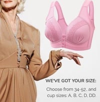 🔥Buy 1 and get 2 free🔥Front button Breathable skin-friendly cotton bra