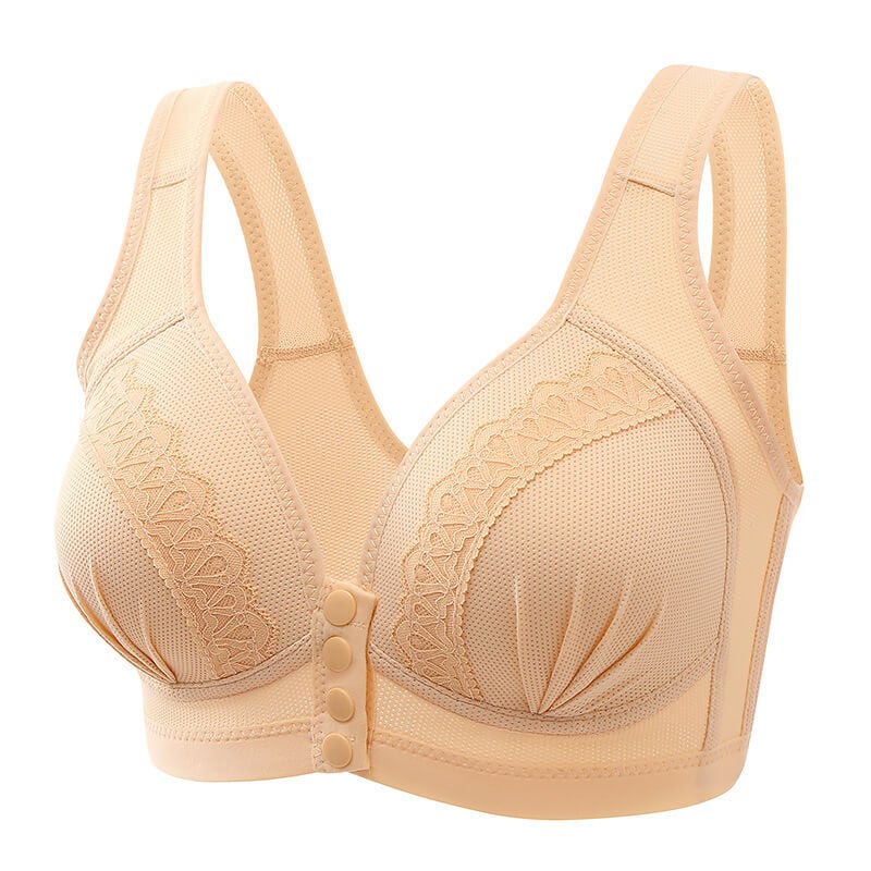🔥Buy 1 and get 2 free🔥Front button Breathable skin-friendly cotton bra