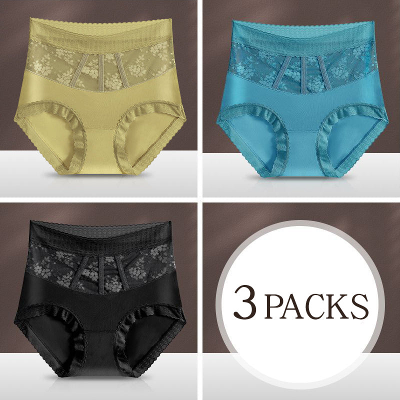 🌷BUY 2 GET 1 FREE🌷Sexy Tummy Control Hip Lifting Seamless Ice Silk Panties(The more you buy, the higher the discount)