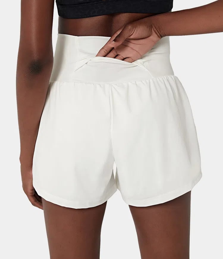 ✨️2025 Hot Sale 49% OFF🥰High Waisted 2-in-1 Yoga Shorts & Side Pockets