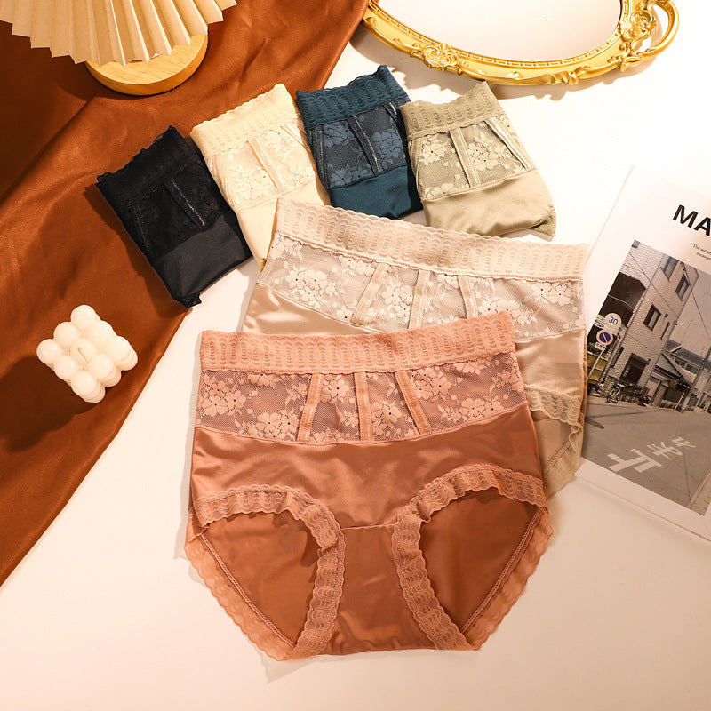 🌷BUY 2 GET 1 FREE🌷Sexy Tummy Control Hip Lifting Seamless Ice Silk Panties(The more you buy, the higher the discount)