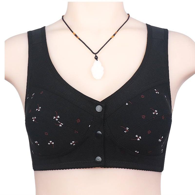 đ„Buy 2 get 1 free (3pcs)đ„Design for Senior Front Closure Cotton Bra