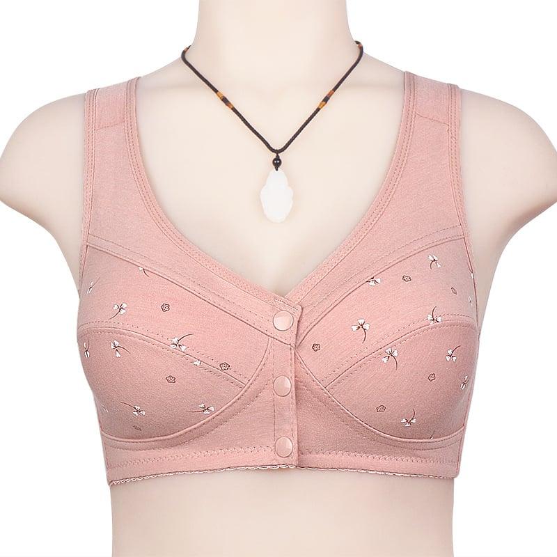 đ„Buy 2 get 1 free (3pcs)đ„Design for Senior Front Closure Cotton Bra