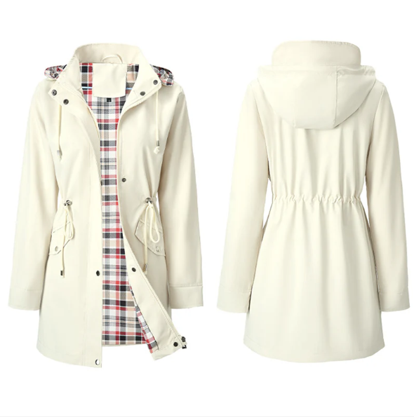 🍂Hot Sale 50%💗🧥Ultimate Plaid Waterproof Jacket for Women🍃