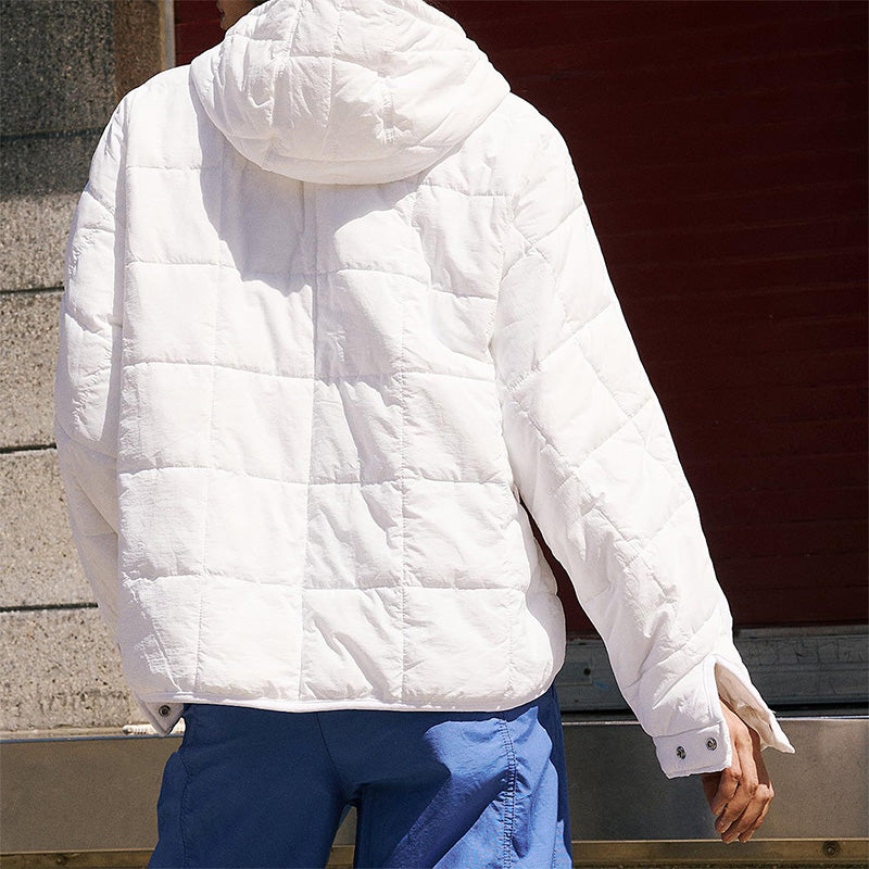 🔥Last Day Promotion 49% OFF -Women's Oversized Hooded Puffer Jacket Quilted Lightweight Winter Warm Pullover Padded Hoodies Coat