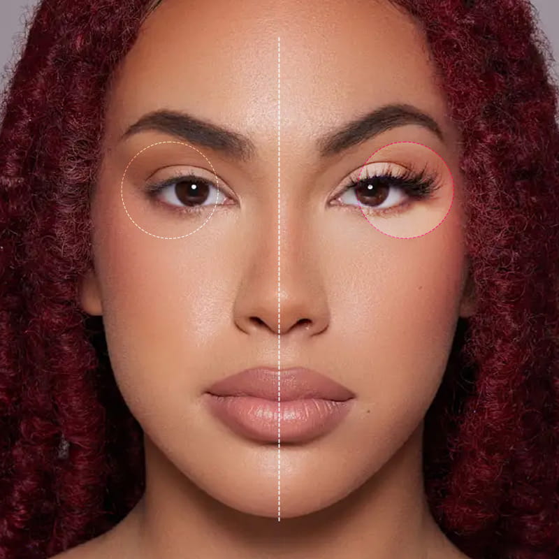 💖🔥Promotion 50%OFF — NEW Long roll 2-in-1 waterproof eye black🔥